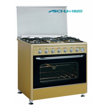 4 Burners Free standing oven convection