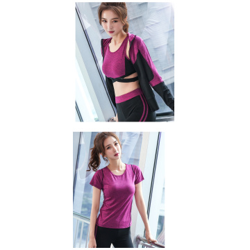 Womens 5pcs Sport Suits Fitness Yoga Running Athletic