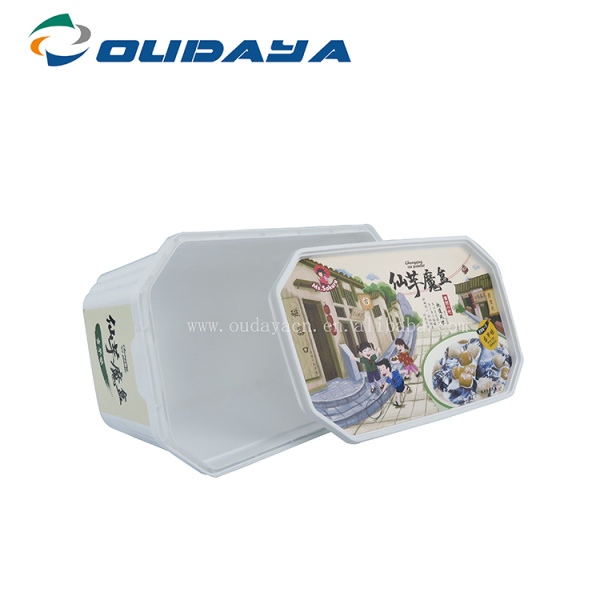 Customise disposable butter container with lid