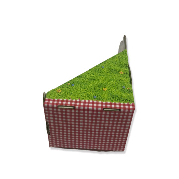 Foldable paper display box