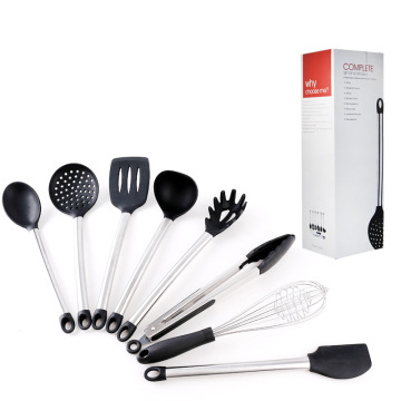 Wholesale Stainless Steel Silicone Kitchen Utensil Set