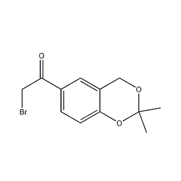 CAS 102293-80-1, 2-BROMO-1-(2,2-DIMETHYL-4H-1,3-BENZODIOXIN-6-YL)ETHANONE