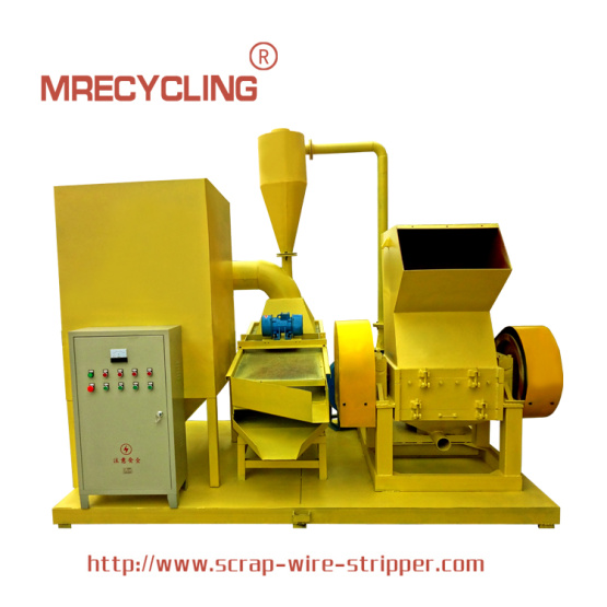 scrap electric copper cable wire recycling equipments