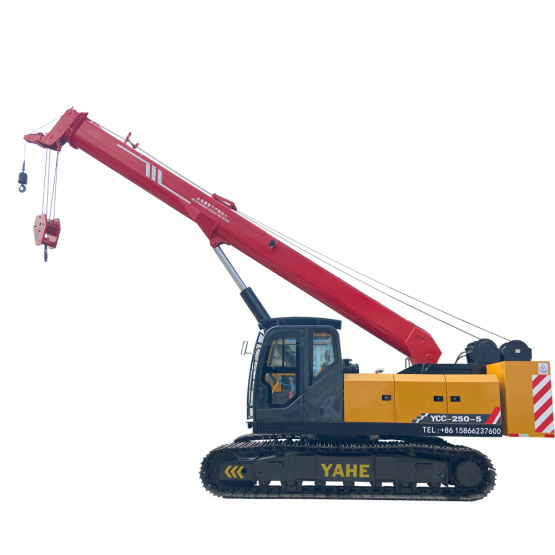 Mini crawler crane can hold 25t