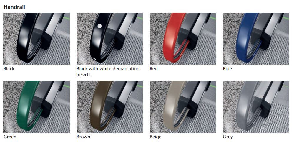 Moving Rubber Handrail for KONE Escalators