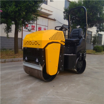 Ride-on mini road roller compactor 1.5 ton