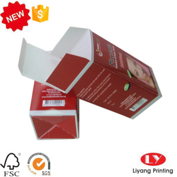 Cheap Cosmetic One Piece Packaging Paper Box