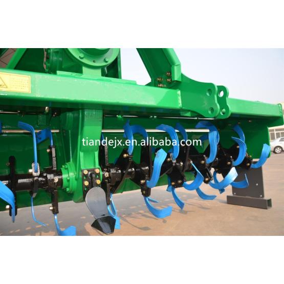 Gear driven 3-point linkage tractor pto rotary tillers