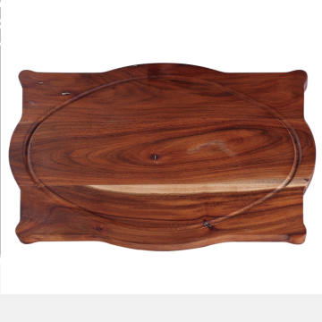 Traditional acacia wood cutting board