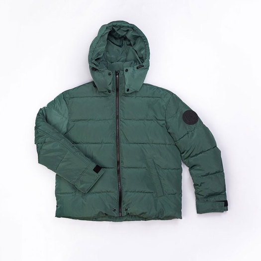 Male`s 100% Polyester down jacket