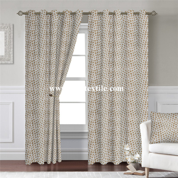 Leopard Design Curtain Fabric