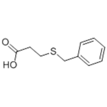 Propanoic acid,3-[(phenylmethyl)thio]- CAS 2899-66-3