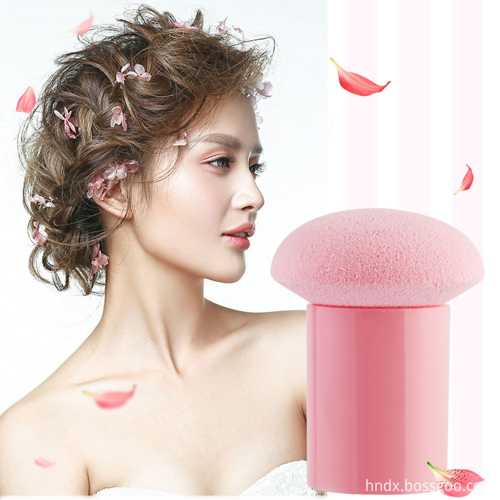 Mushroom Sponge Makeup Puff 1-2