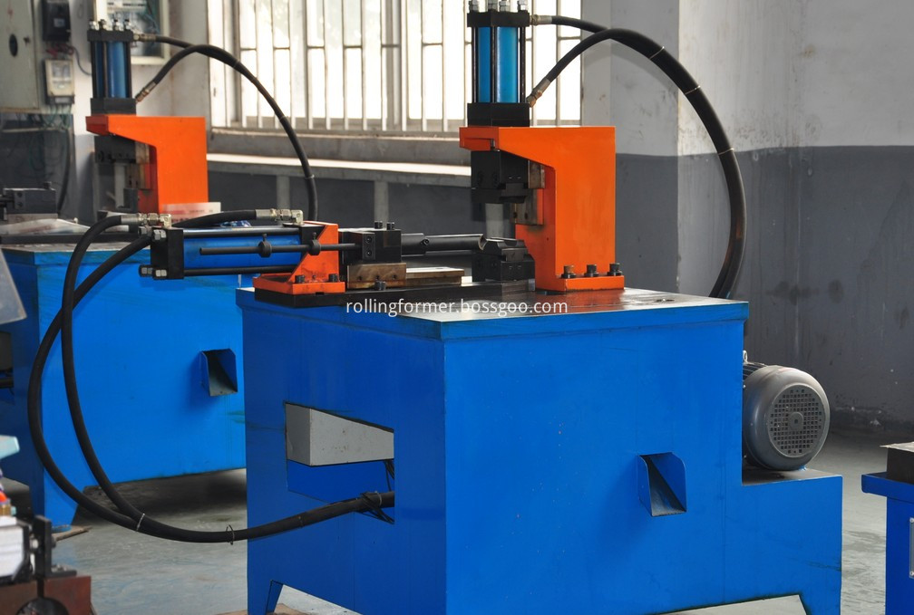 tube holes punching machine