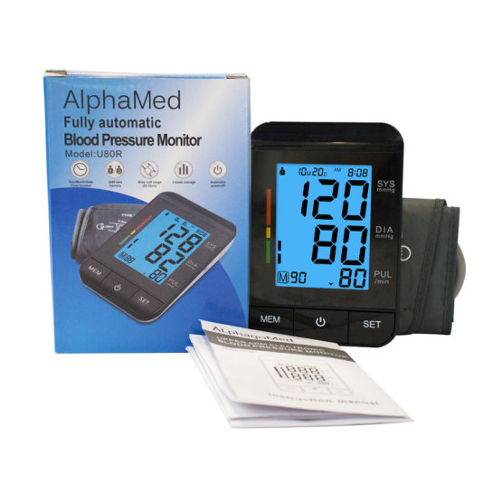 FDA Approved Wrist Blood Pressure Monitor BP Apparatus