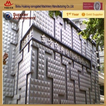 3D panel metal Building, wall decoration embossing machines