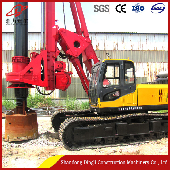 Dingli manufactures diesel water well rotary drilling rig