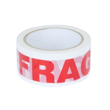 custom white packing tape roll with logo