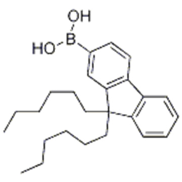 9,9-Dihexyl-9H-fluoren-2-boronic acid CAS 371193-08-7
