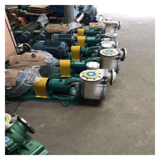 FZB fluoroplastic self-priming pump