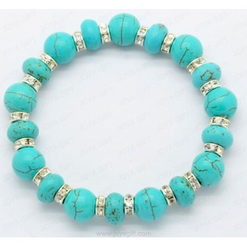 Gemstone Bangle Ethnic Jewelry Fashion Turquoise Bracelet
