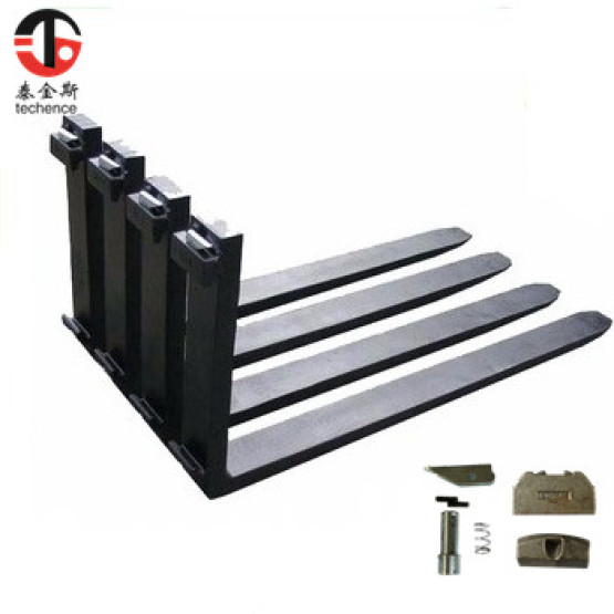 ISO proved hook type class 2A/3A/4A forklift forks