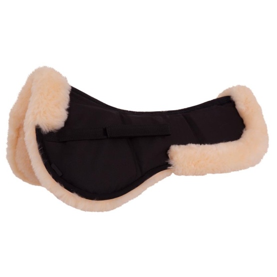 High quality horse equipment sheepskin saddle pad