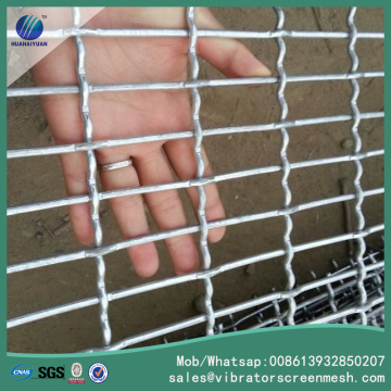Flat Top Wire Mesh With Slotted Openings