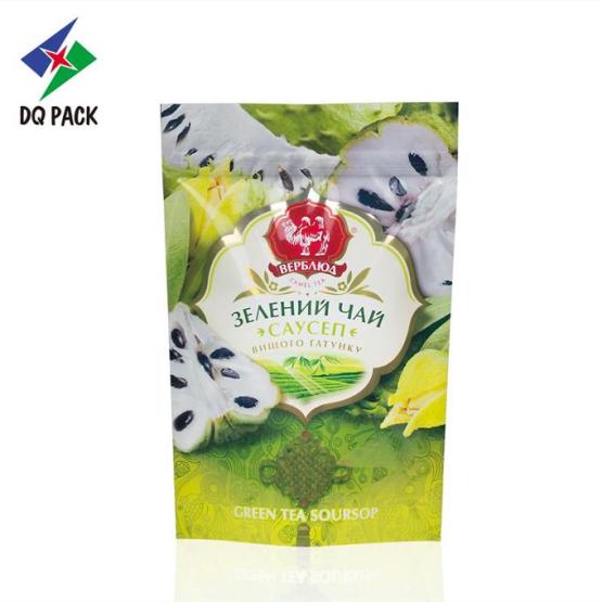 Empty Tea bags Three Side Sealed Packaging Bag