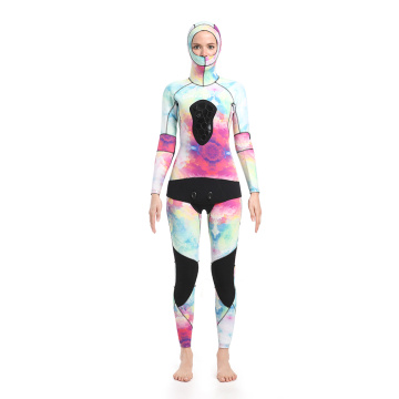 Seaskin Womens 2 Pieces Open Cell Spearfishing Wetsuits