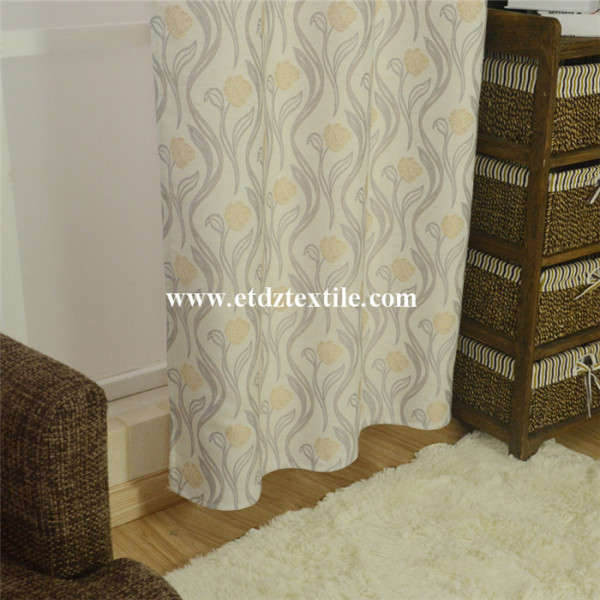 2016 Morden Polyester Soft Texile Window Curtain Fabric