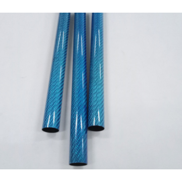 Factory direct carbon fiber colored tubing light weight