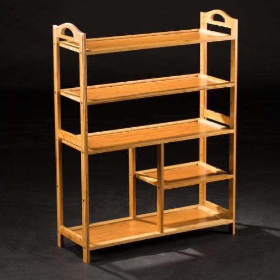 Multifunctional Bamboo Shoe Rack