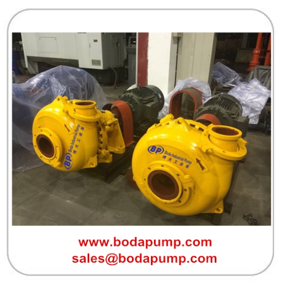 Wide Passage Centrifugal Sand Gravel Pump