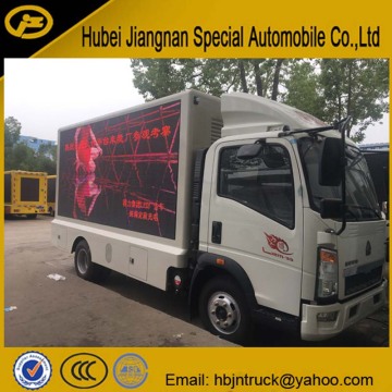 Howo LED Screen Advertising Truck