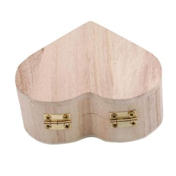 plain Flip craft Cover wooden rustic Packed Wine Box Storage Box