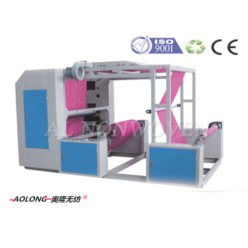 AL-P41200 2 Colors Non Woven Fabric Flexo Printing Machine