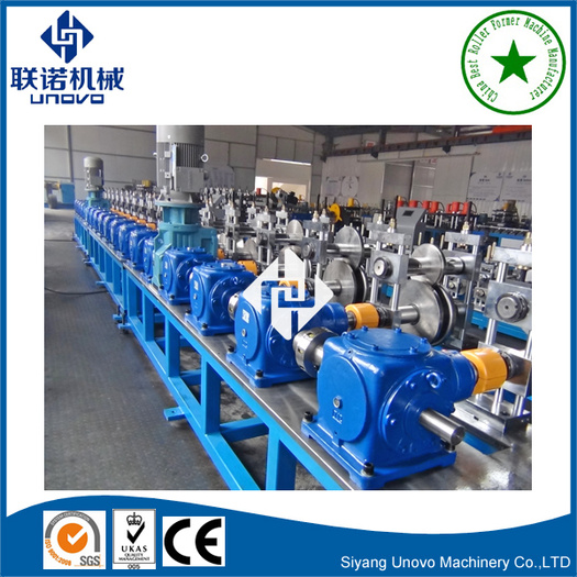steel profile customer C section unistrut channel roll forming machine