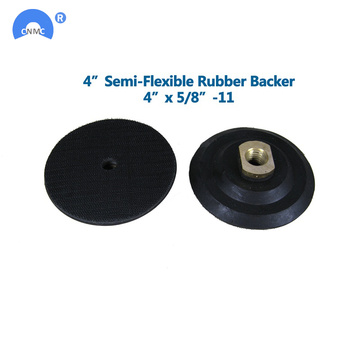 Durable Abrasive Flexible Polishing Rubber Backer Pad