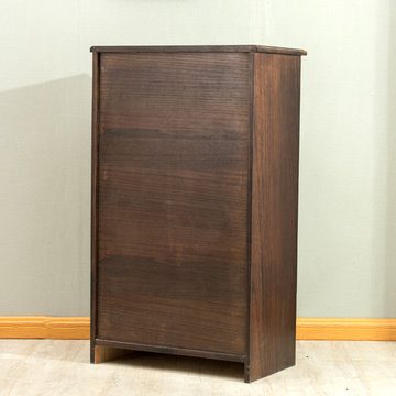 Living wood seven bucket cabinets, household wooden storage cabinets,cabinet wood