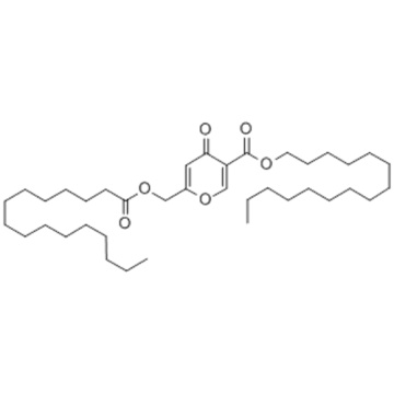 Hexadecanoicacid, 4-oxo-6-[[(1-oxohexadecyl)oxy]methyl]-4H-pyran-3-yl ester CAS 79725-98-7