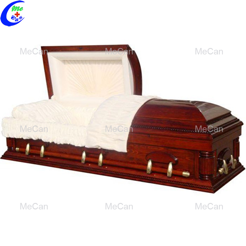 Wooden corpse casket 