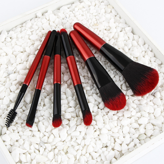 6Pcs Makeup Brushes Set Eye Shadow Foundation Powder Eyeliner Lip Make Up Brushes Women Cosmetic Makeup Tools