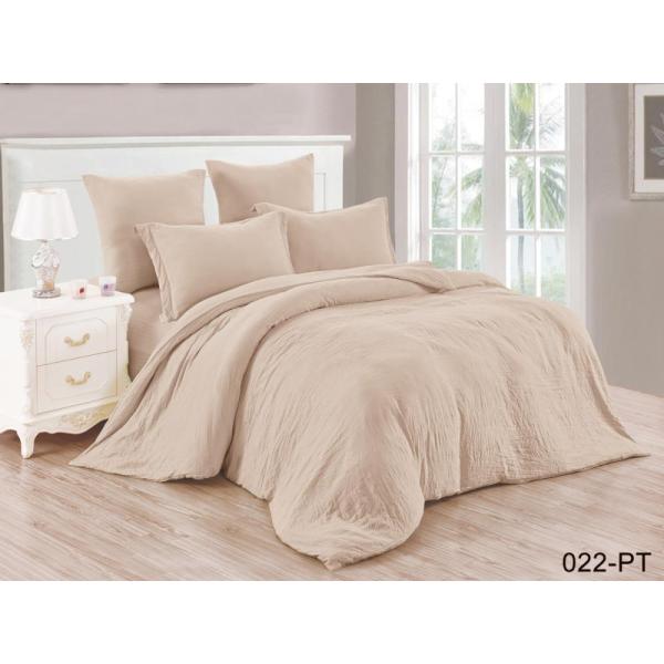 King Comforter Set 100% Polyester Solid Fabric