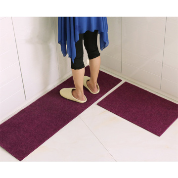 Effective absorb water embroidered polyester kitchen mats