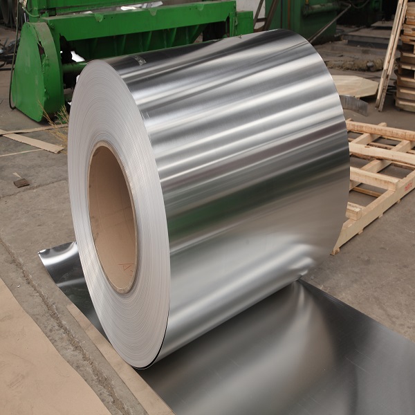 Plain aluminium coils