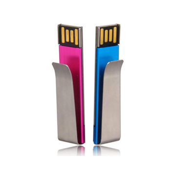 metal clip usb flash drive with customized logo