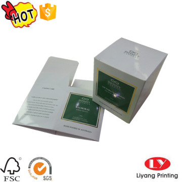 Customized cheap paper cosmetic packaging box