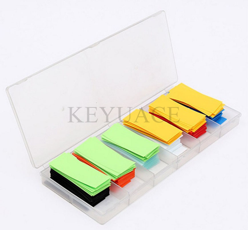 280pcs Colorful Wire Wrap Insulation Pvc Battery Tubing Kit