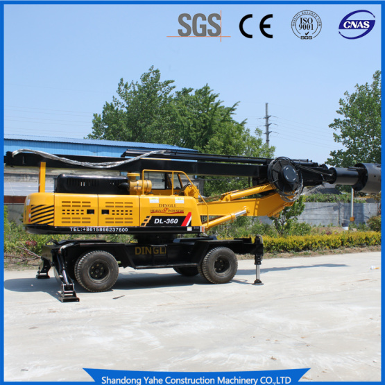 20m wheeled core drilling rig